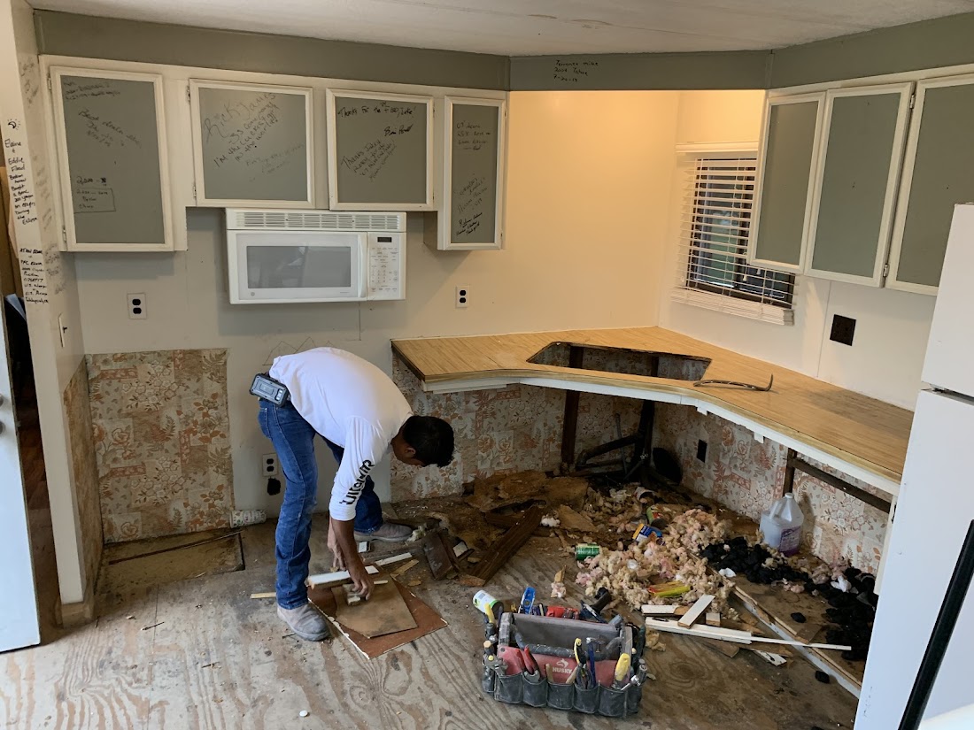 Roofing work in progress — Lee On Demand Construction